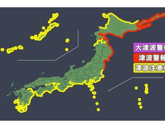 カムチャッカ半島の地震！皆さん、大丈夫？